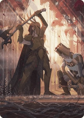 Karmic Justice Art Card [Wilds of Eldraine Art Series] | Gamer Loot