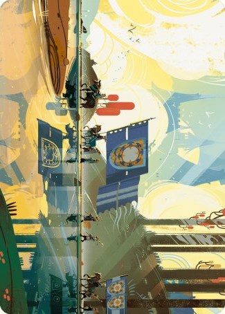 Knightly Valor Art Card [Wilds of Eldraine Art Series] | Gamer Loot