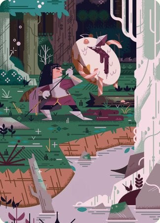 Stab Wound Art Card [Wilds of Eldraine Art Series] | Gamer Loot