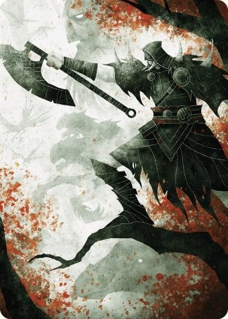 Garruk's Uprising Art Card [Wilds of Eldraine Art Series] | Gamer Loot