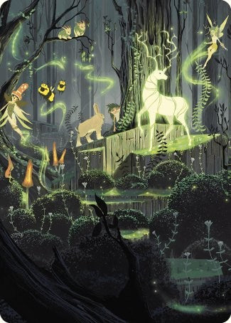 Primal Vigor Art Card [Wilds of Eldraine Art Series] | Gamer Loot