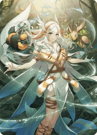 Greater Auramancy Anime Art Card [Wilds of Eldraine Art Series] | Gamer Loot