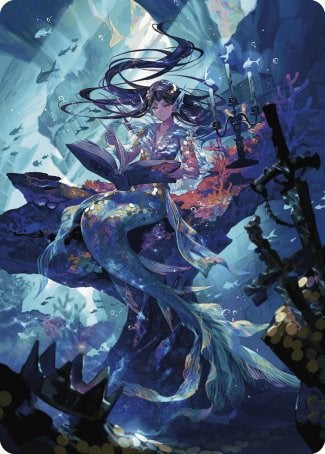 Rhystic Study Art Card [Wilds of Eldraine Art Series] | Gamer Loot