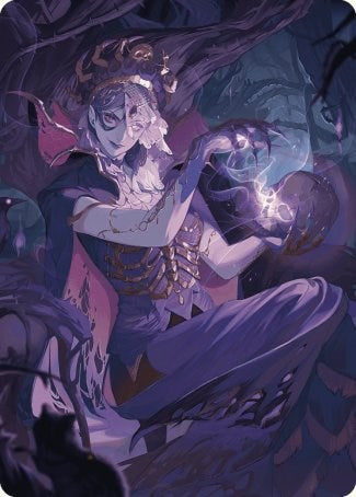 Necropotence Art Card [Wilds of Eldraine Art Series] | Gamer Loot