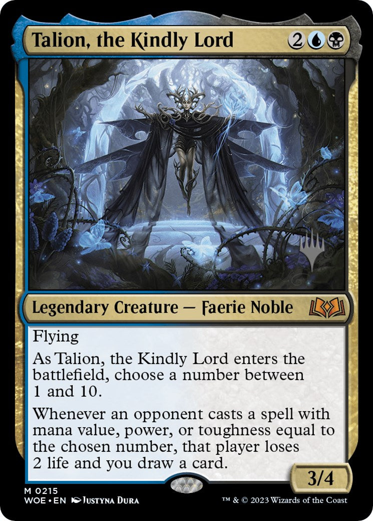 Talion, the Kindly Lord (Promo Pack) [Wilds of Eldraine Promos] | Gamer Loot