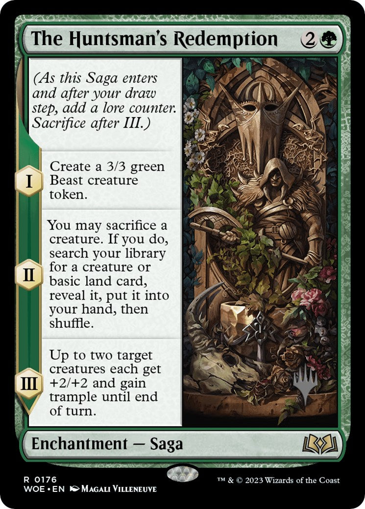 The Huntsman's Redemption (Promo Pack) [Wilds of Eldraine Promos] | Gamer Loot