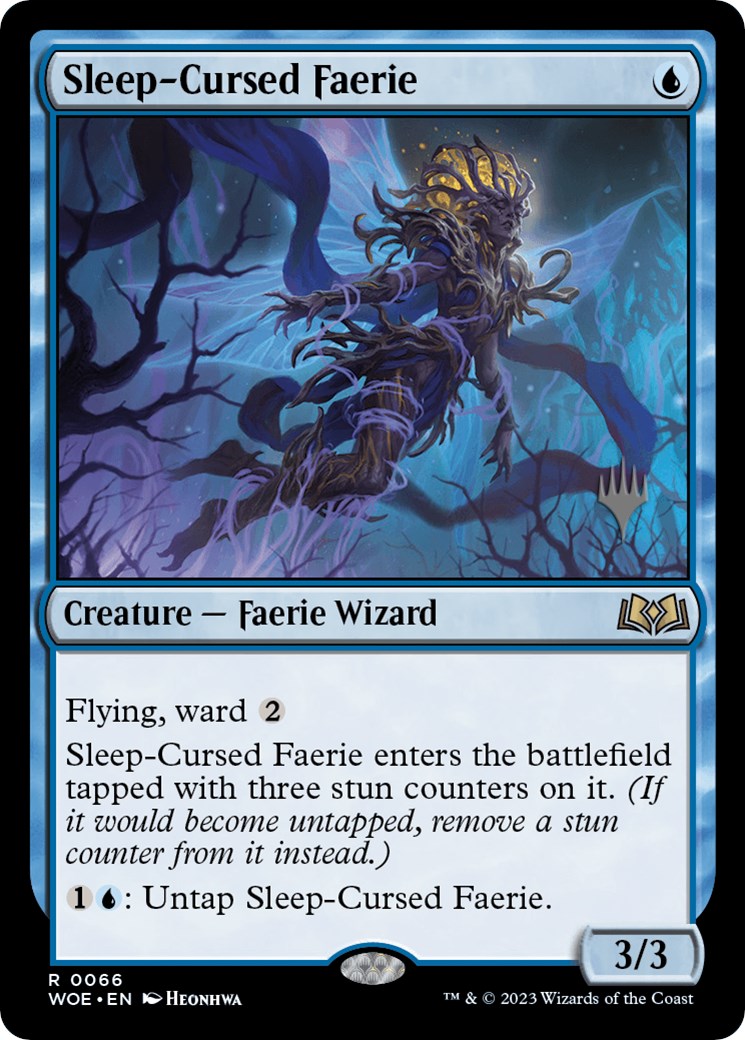 Sleep-Cursed Faerie (Promo Pack) [Wilds of Eldraine Promos] | Gamer Loot