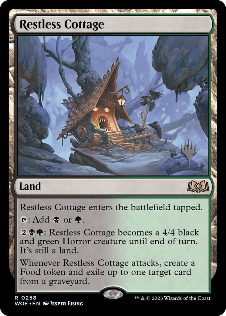 Restless Cottage (Promo Pack) [Wilds of Eldraine Promos] | Gamer Loot