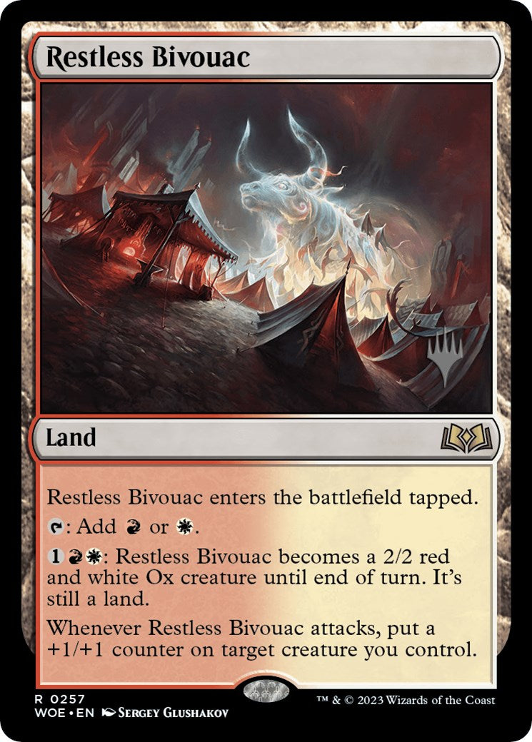 Restless Bivouac (Promo Pack) [Wilds of Eldraine Promos] | Gamer Loot