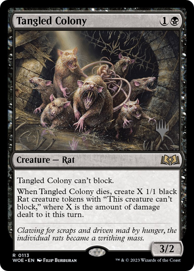 Tangled Colony (Promo Pack) [Wilds of Eldraine Promos] | Gamer Loot