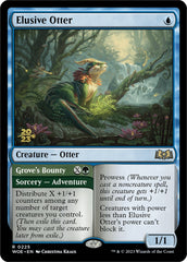 Elusive Otter // Grove's Bounty [Wilds of Eldraine Prerelease Promos] | Gamer Loot