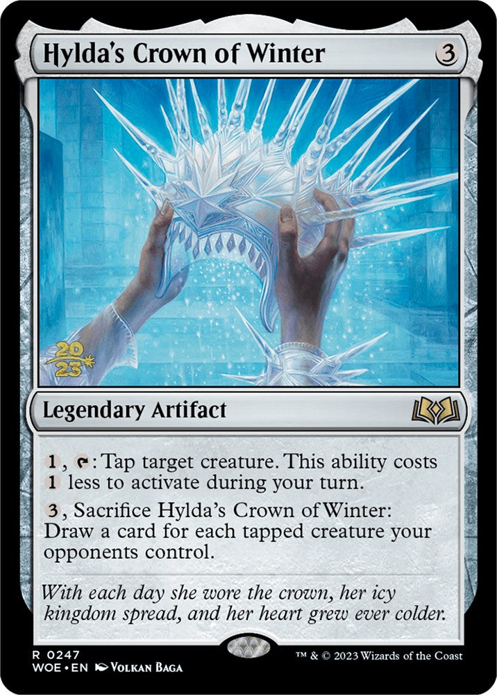 Hylda's Crown of Winter [Wilds of Eldraine Prerelease Promos] | Gamer Loot