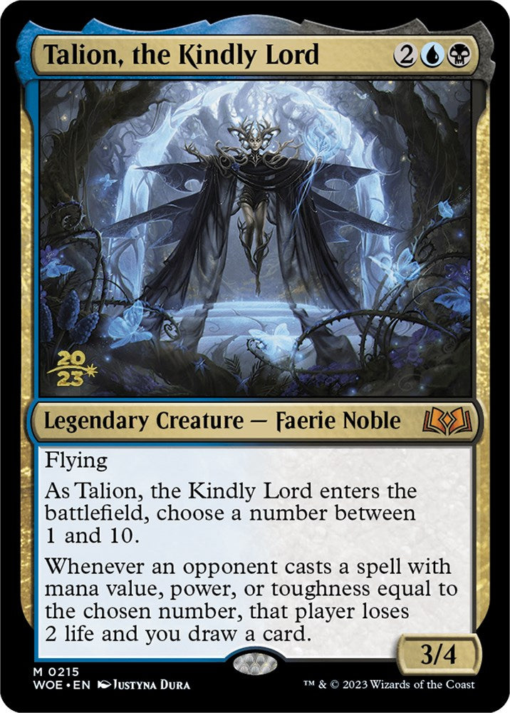 Talion, the Kindly Lord [Wilds of Eldraine Prerelease Promos] | Gamer Loot