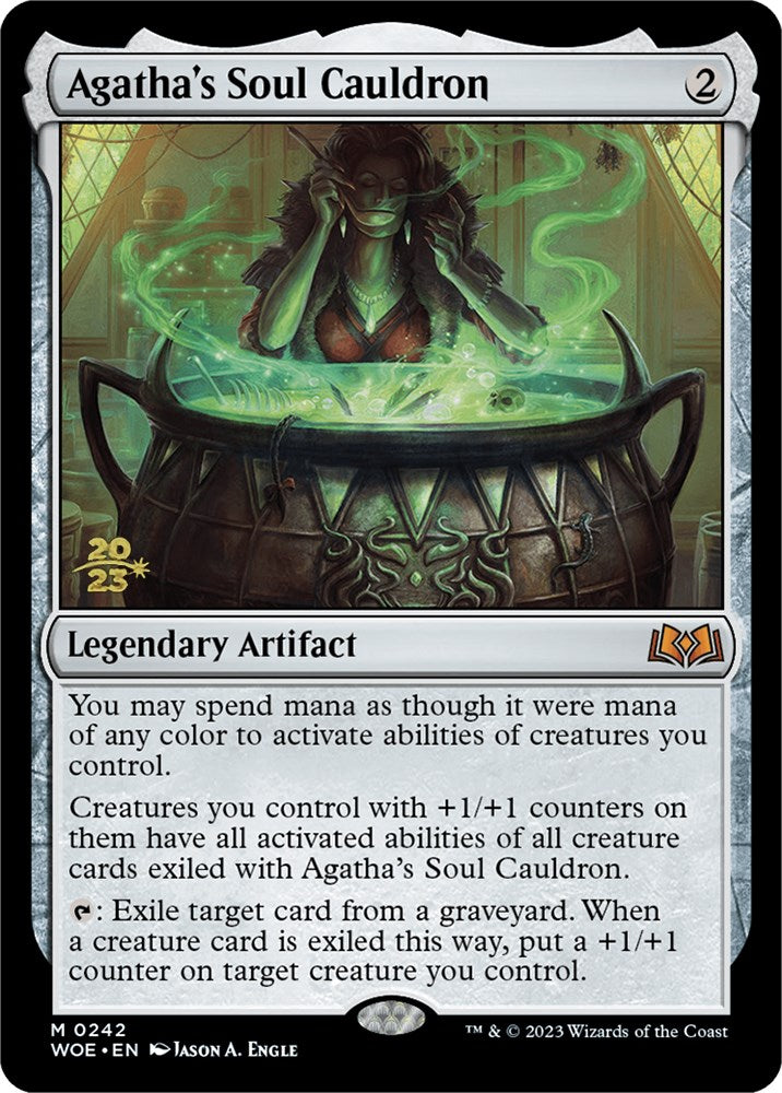 Agatha's Soul Cauldron [Wilds of Eldraine Prerelease Promos] | Gamer Loot