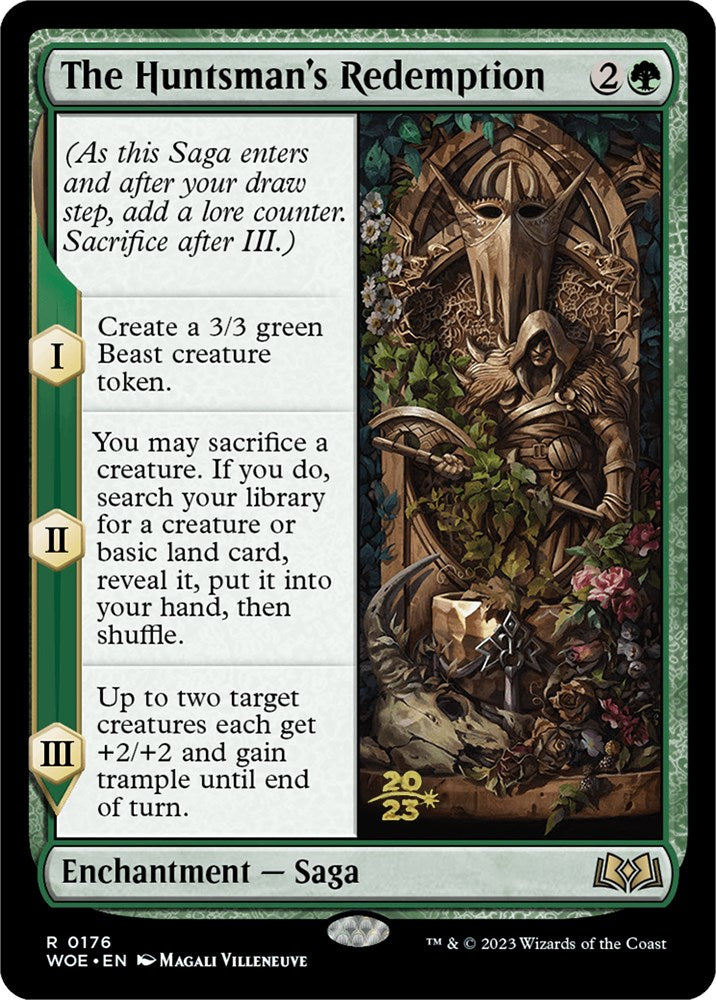 The Huntsman's Redemption [Wilds of Eldraine Prerelease Promos] | Gamer Loot