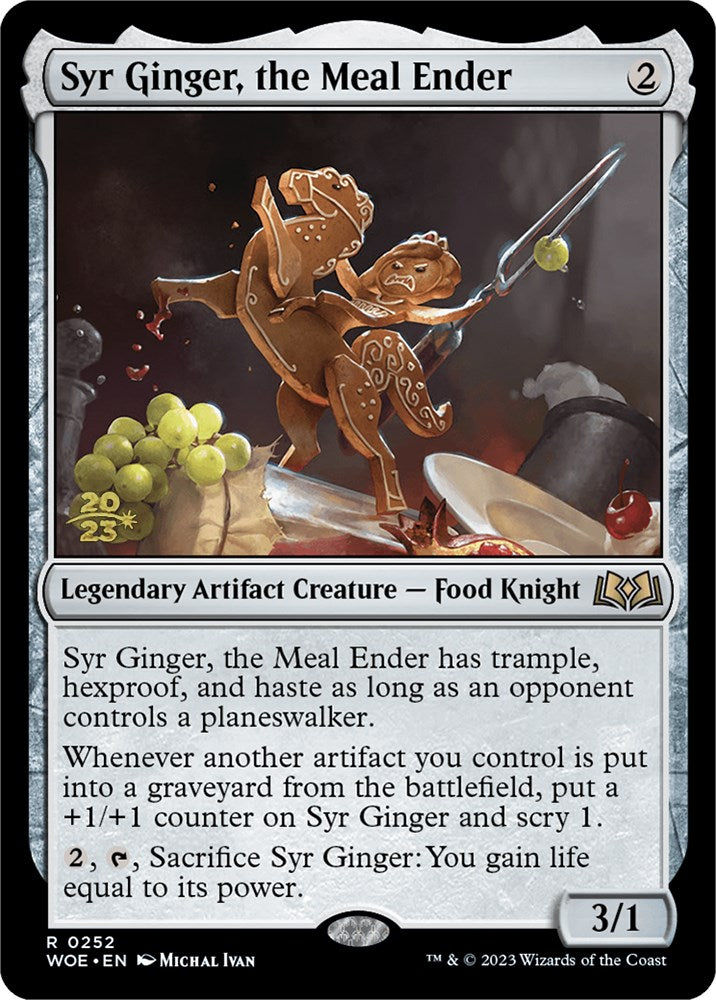 Syr Ginger, the Meal Ender [Wilds of Eldraine Prerelease Promos] | Gamer Loot