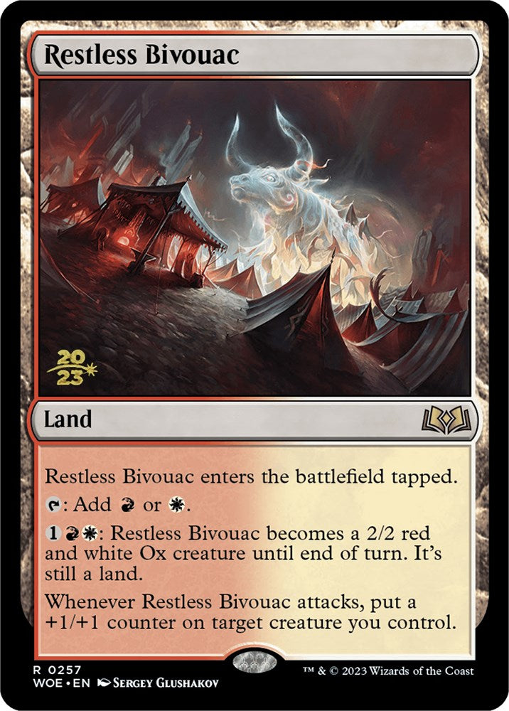 Restless Bivouac [Wilds of Eldraine Prerelease Promos] | Gamer Loot