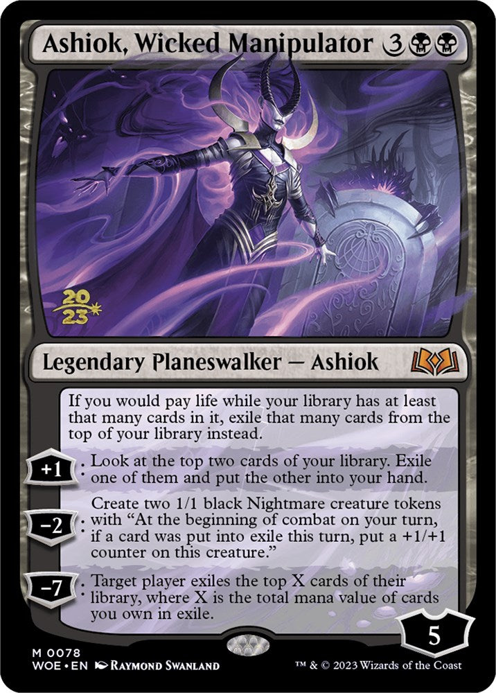 Ashiok, Wicked Manipulator [Wilds of Eldraine Prerelease Promos] | Gamer Loot