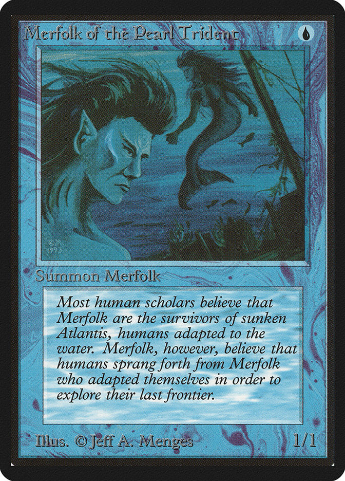 Merfolk of the Pearl Trident [Limited Edition Beta] | Gamer Loot