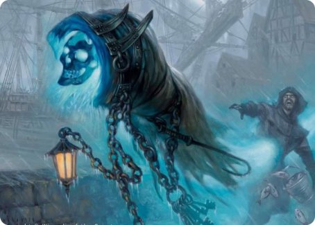 Nebelgast Intruder Art Card [Innistrad: Midnight Hunt Art Series] | Gamer Loot