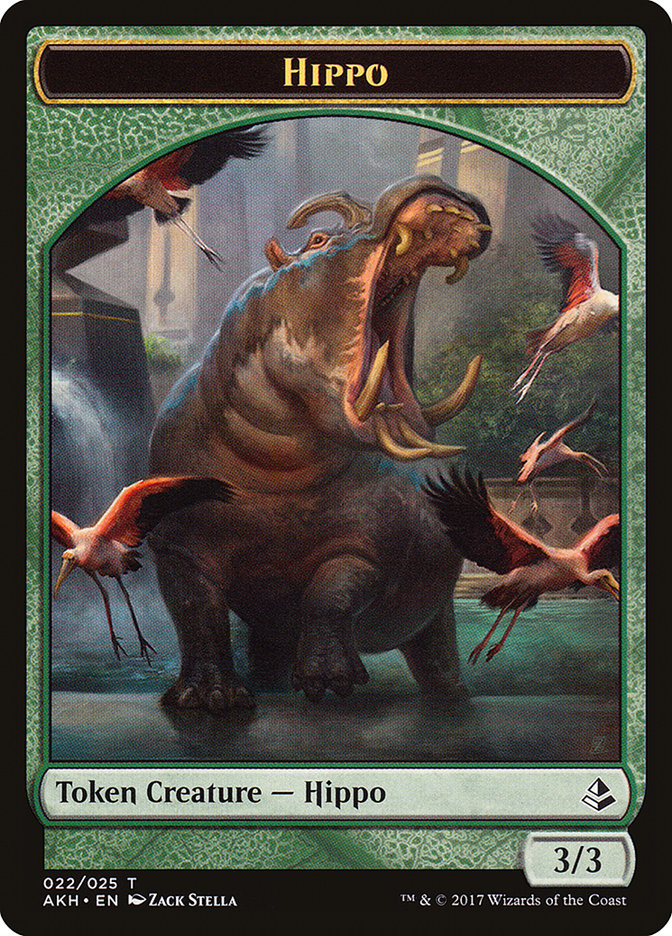 Hippo [Amonkhet Tokens] | Gamer Loot