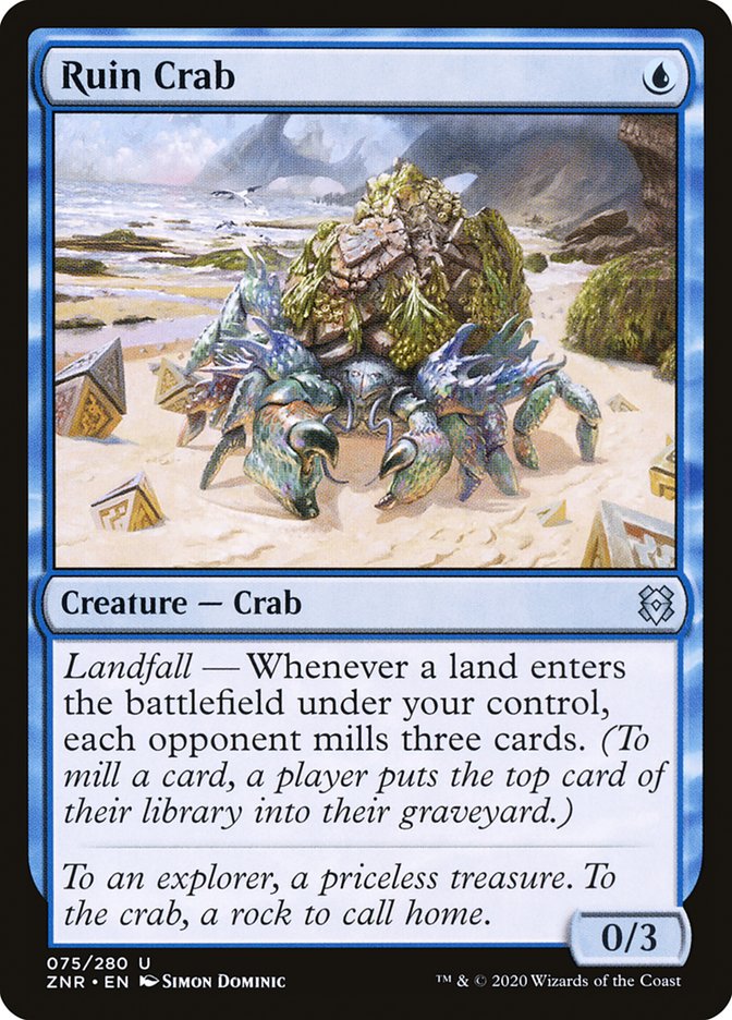 Ruin Crab [Zendikar Rising] | Gamer Loot