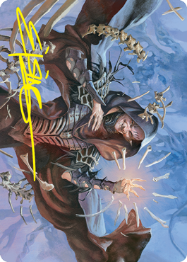 Valentin, Dean of the Vein Art Card (Gold-Stamped Signature) [Strixhaven: School of Mages Art Series] | Gamer Loot