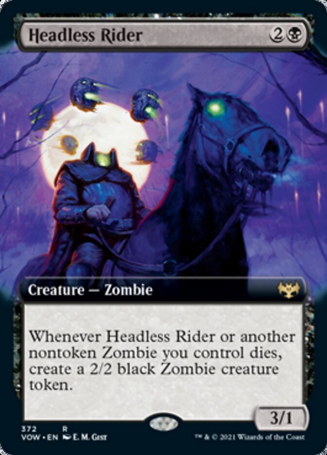 Headless Rider (Extended) [Innistrad: Crimson Vow] | Gamer Loot