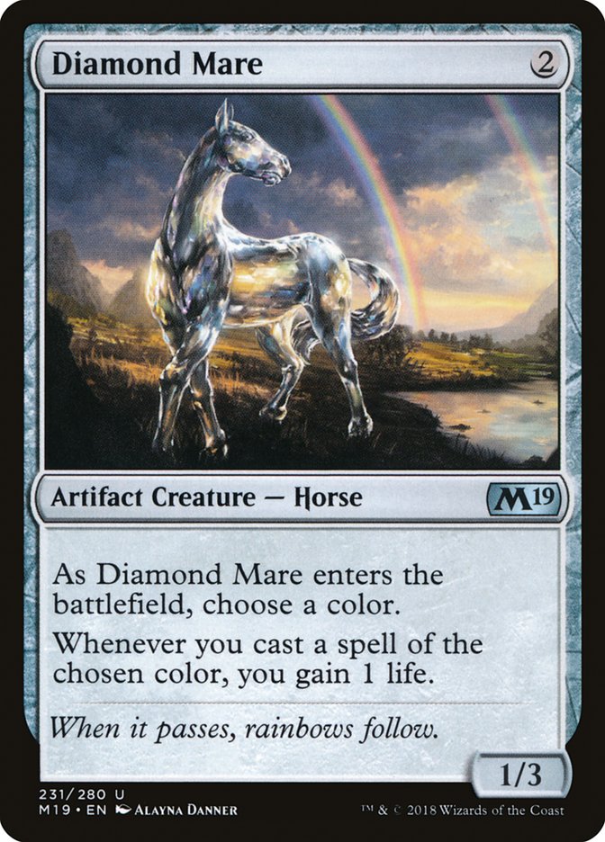 Diamond Mare [Core Set 2019] | Gamer Loot