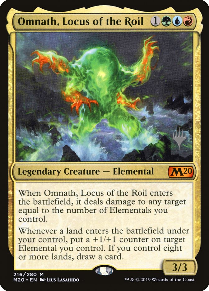 Omnath, Locus of the Roil (Promo Pack) [Core Set 2020 Promos] | Gamer Loot