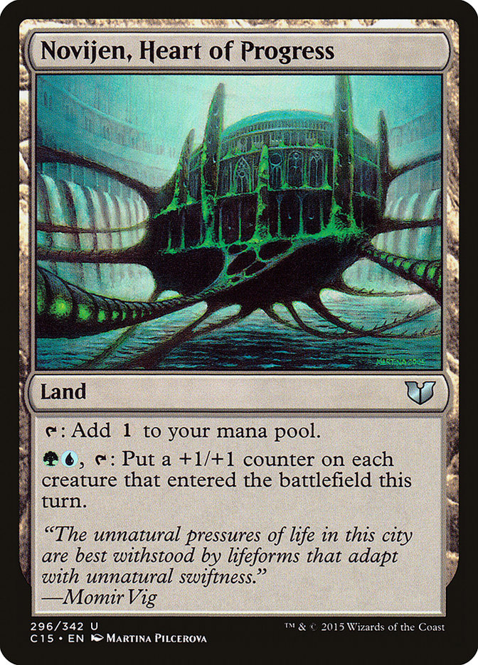 Novijen, Heart of Progress [Commander 2015] | Gamer Loot