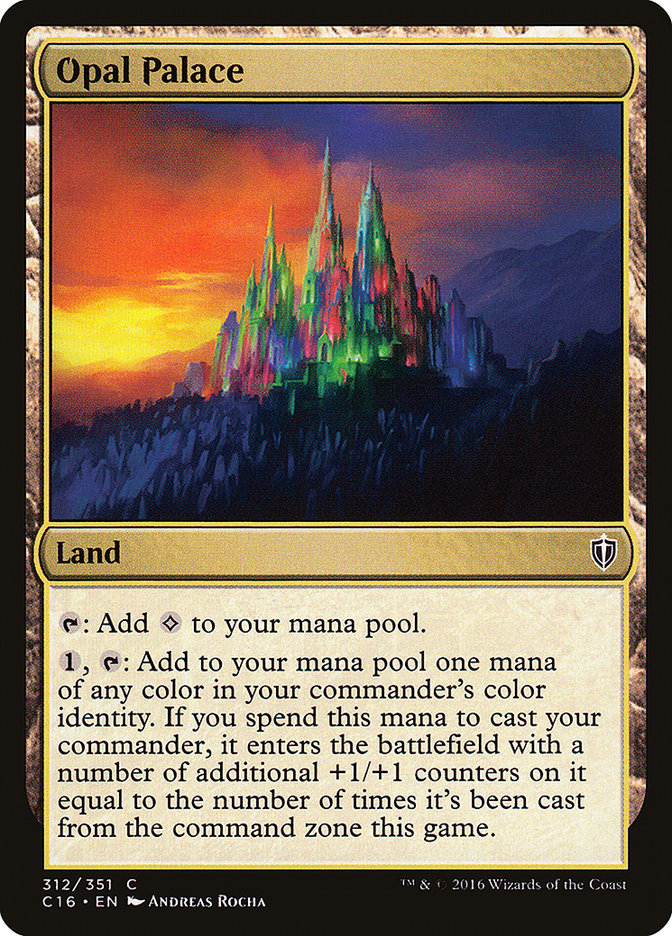 Opal Palace [Commander 2016] | Gamer Loot