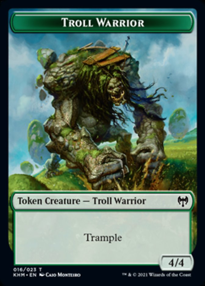 Troll Warrior [Kaldheim Tokens] | Gamer Loot