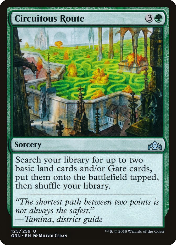 Circuitous Route [Guilds of Ravnica] | Gamer Loot