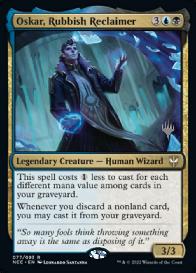 Oskar, Rubbish Reclaimer (Promo Pack) [Streets of New Capenna Commander Promos] | Gamer Loot