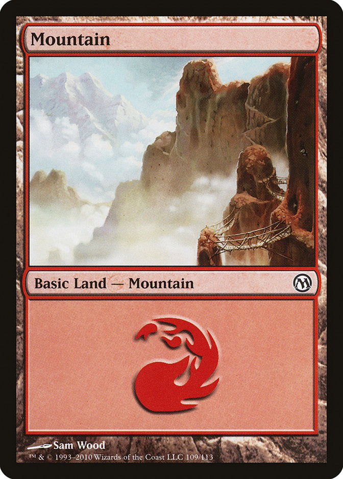 Mountain (109) [Duels of the Planeswalkers] | Gamer Loot