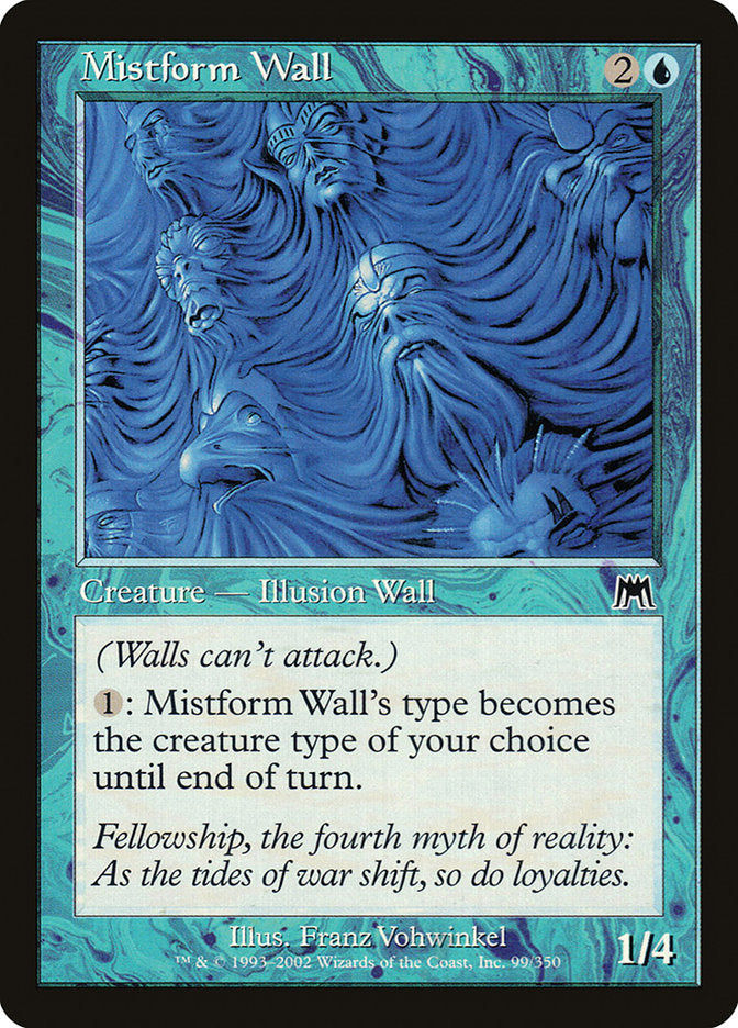 Mistform Wall [Onslaught] | Gamer Loot