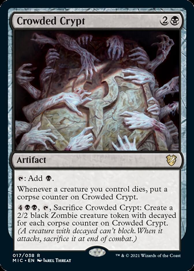 Crowded Crypt [Innistrad: Midnight Hunt Commander] | Gamer Loot