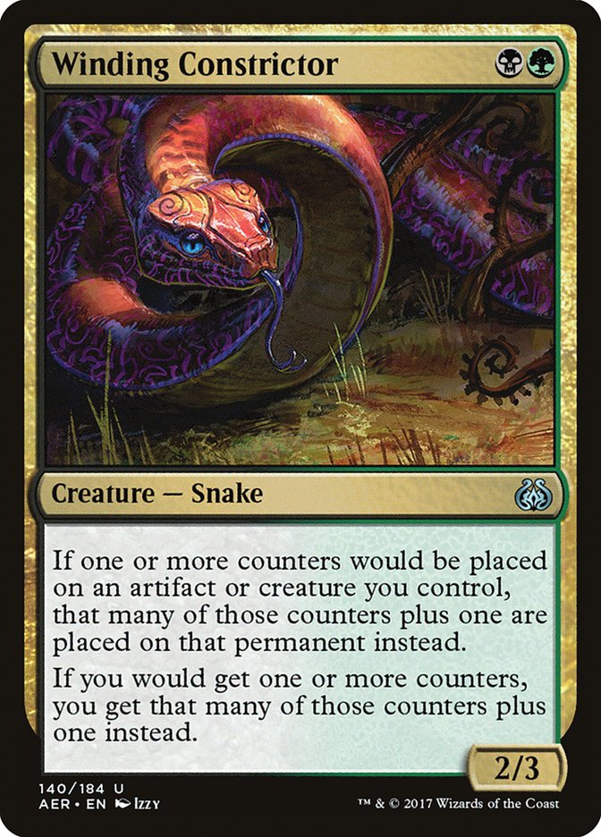 Winding Constrictor [Aether Revolt] | Gamer Loot