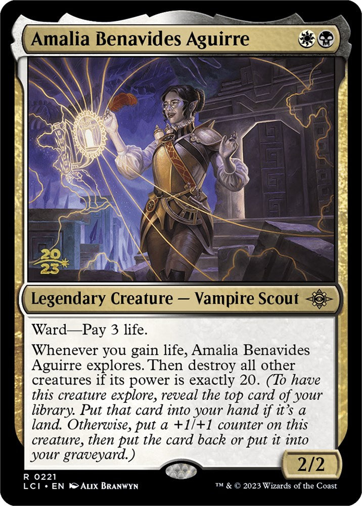 Amalia Benavides Aguirre [The Lost Caverns of Ixalan Prerelease Cards] | Gamer Loot