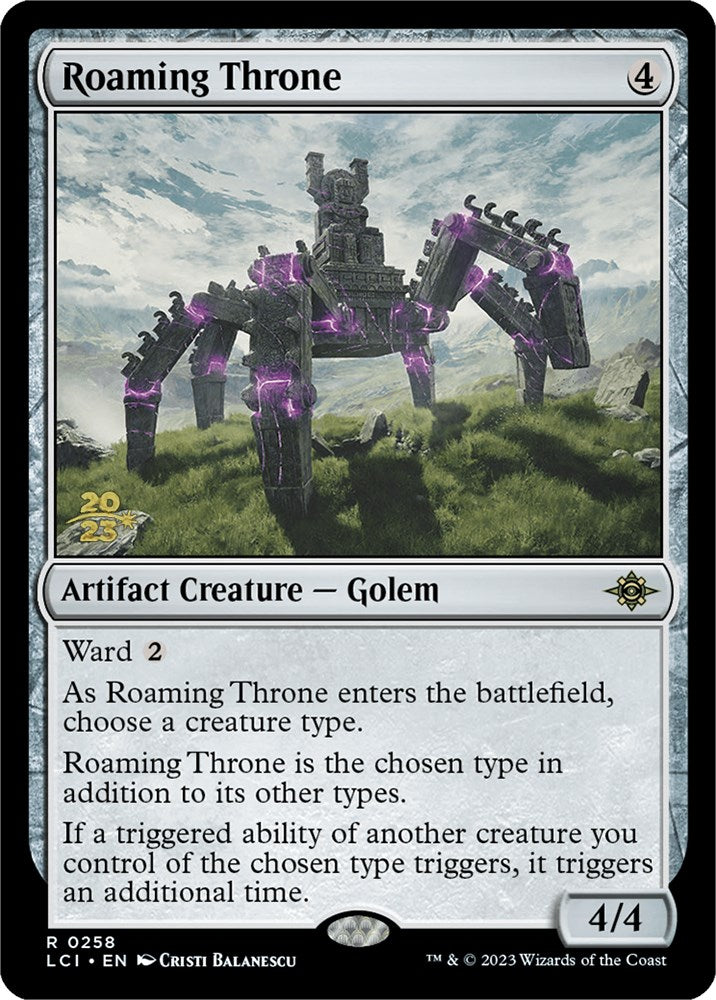 Roaming Throne [The Lost Caverns of Ixalan Prerelease Cards] | Gamer Loot