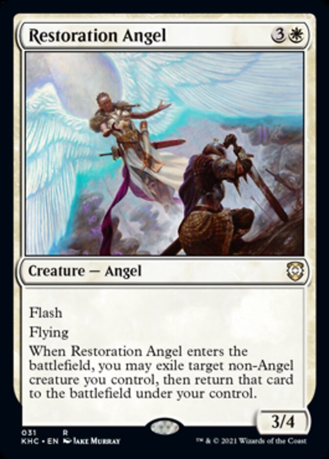 Restoration Angel [Kaldheim Commander] | Gamer Loot