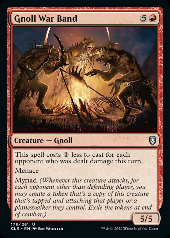 Gnoll War Band [Commander Legends: Battle for Baldur's Gate] | Gamer Loot