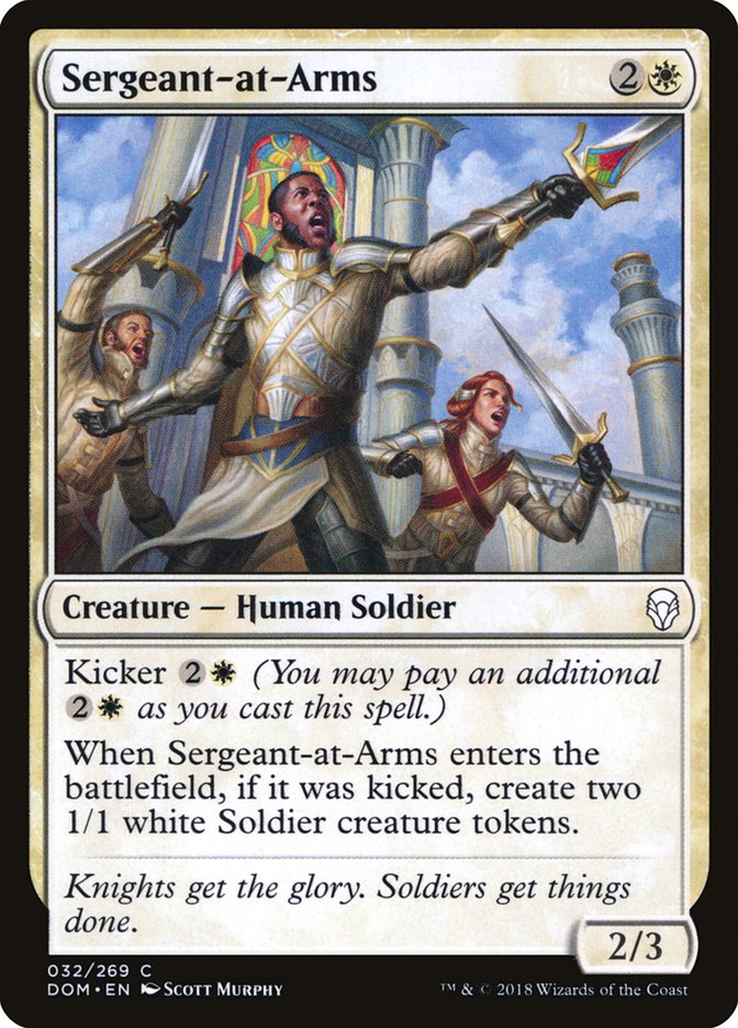 Sergeant-at-Arms [Dominaria] | Gamer Loot