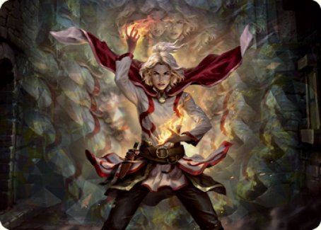 Delina, Wild Mage Art Card [Dungeons & Dragons: Adventures in the Forgotten Realms Art Series] | Gamer Loot