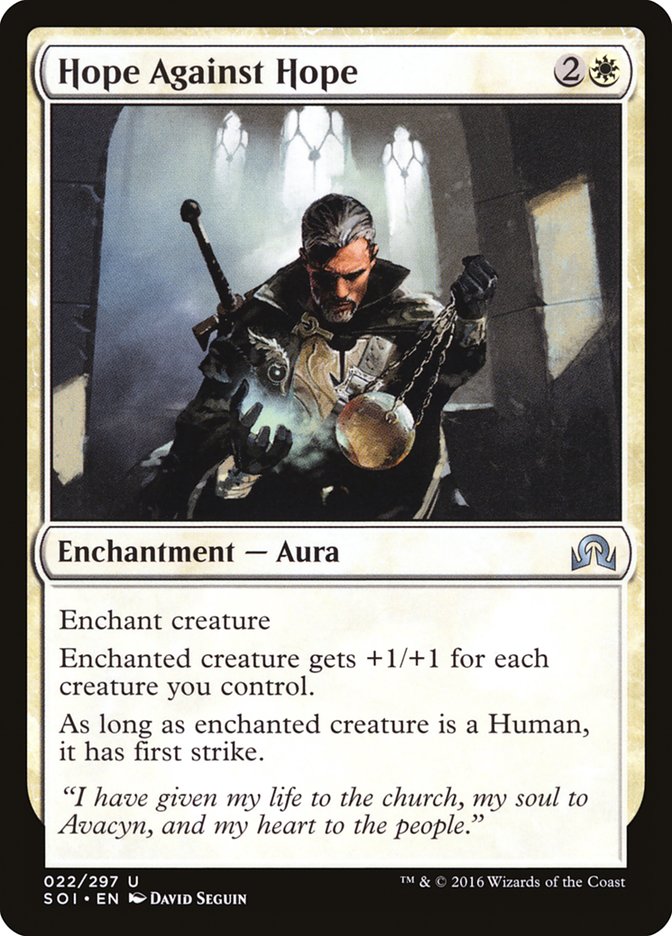Hope Against Hope [Shadows over Innistrad] | Gamer Loot