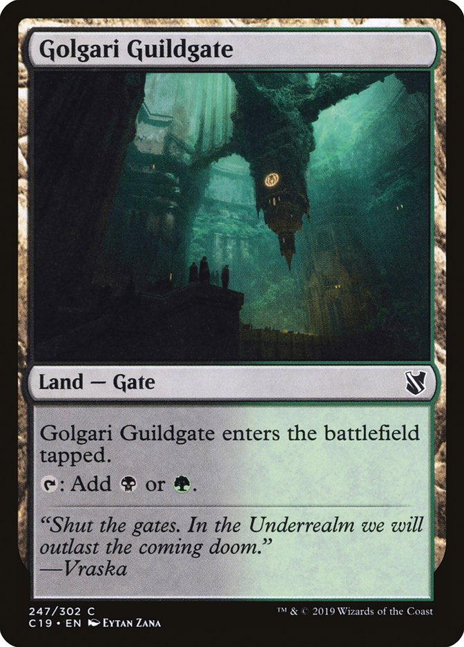 Golgari Guildgate [Commander 2019] | Gamer Loot