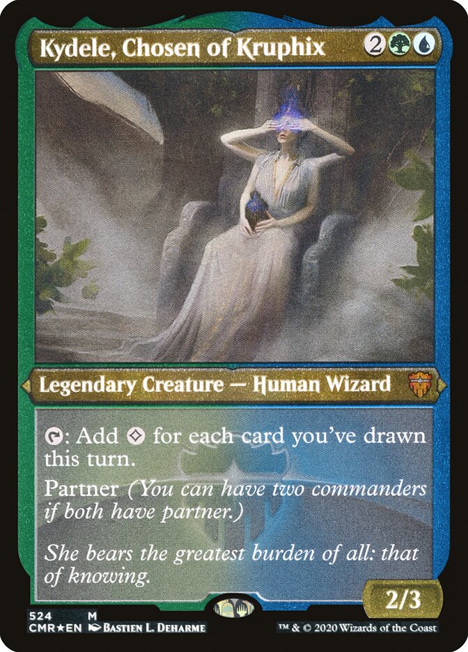 Kydele, Chosen of Kruphix (Etched) [Commander Legends] | Gamer Loot