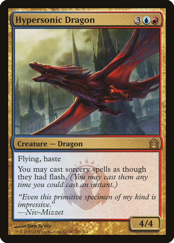 Hypersonic Dragon [Return to Ravnica] | Gamer Loot