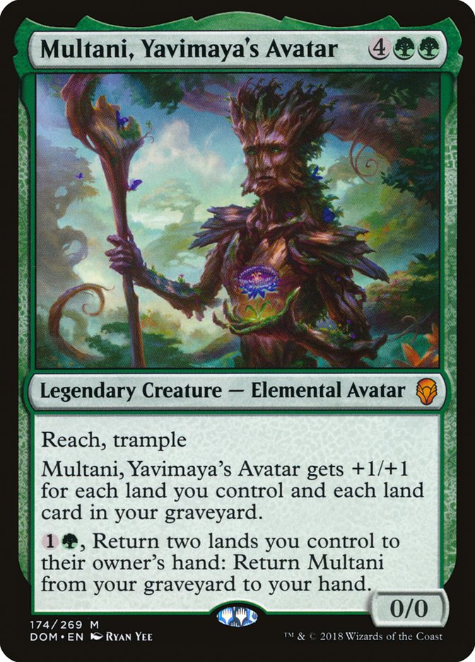 Multani, Yavimaya's Avatar [Dominaria] | Gamer Loot